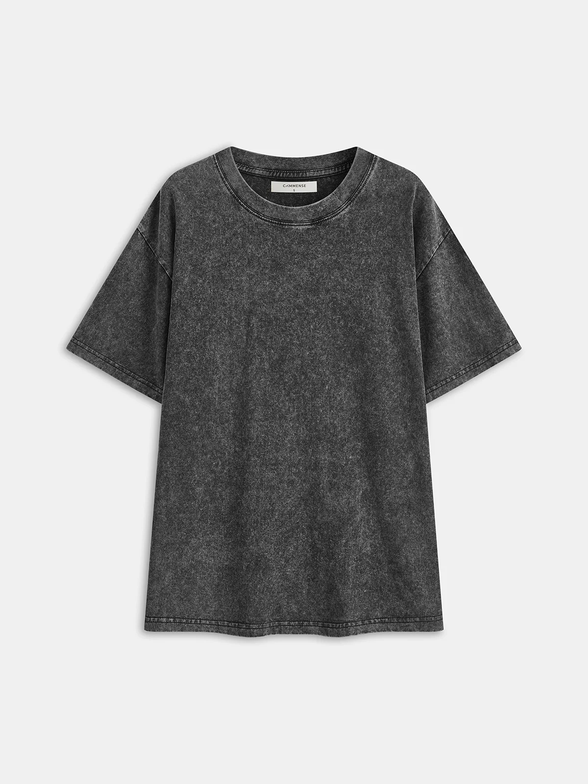 Cotton Washed Short Sleeve T-Shirt - Wholesalesil