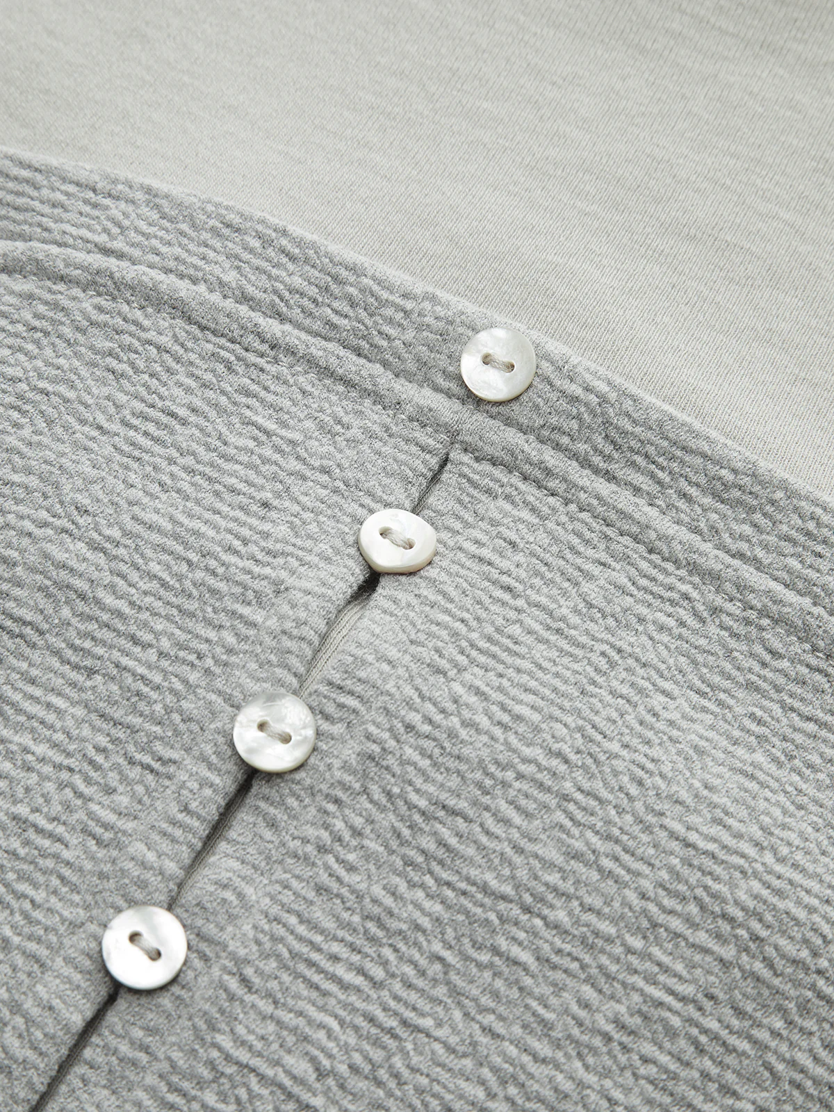 Cotton-Blend Top with Textured Corset Detail - Wholesalesil