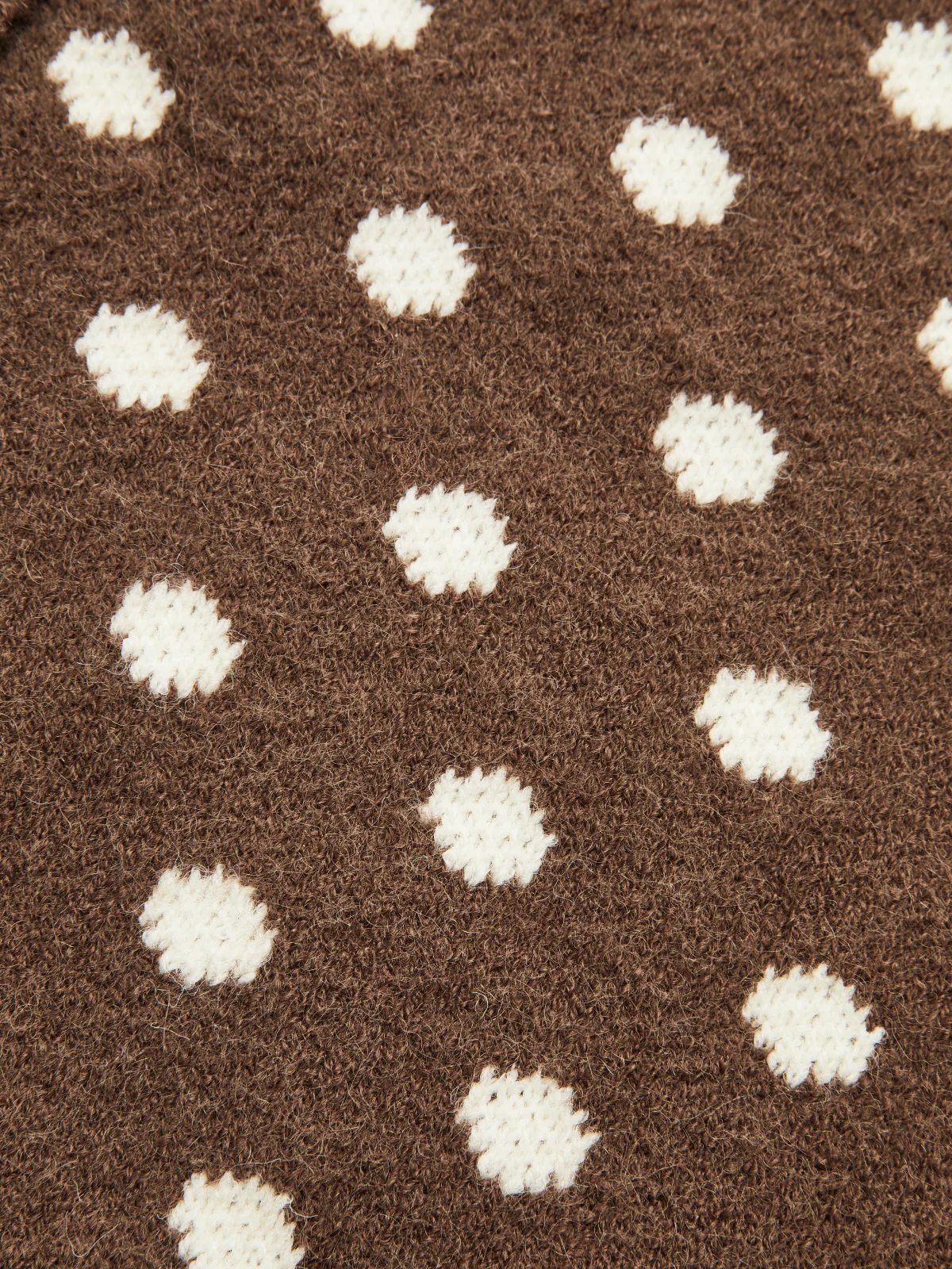 Polka Dot Button Front Cardigan - Wholesalesil