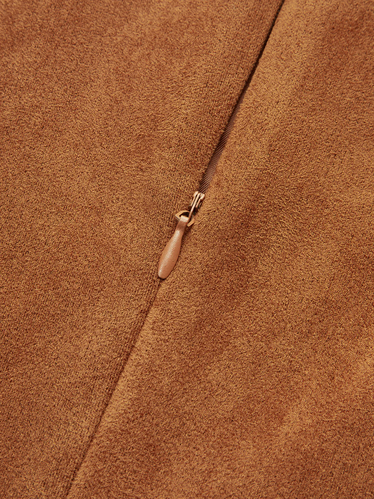 Faux Suede Sleeveless Mini Dress - Wholesalesil