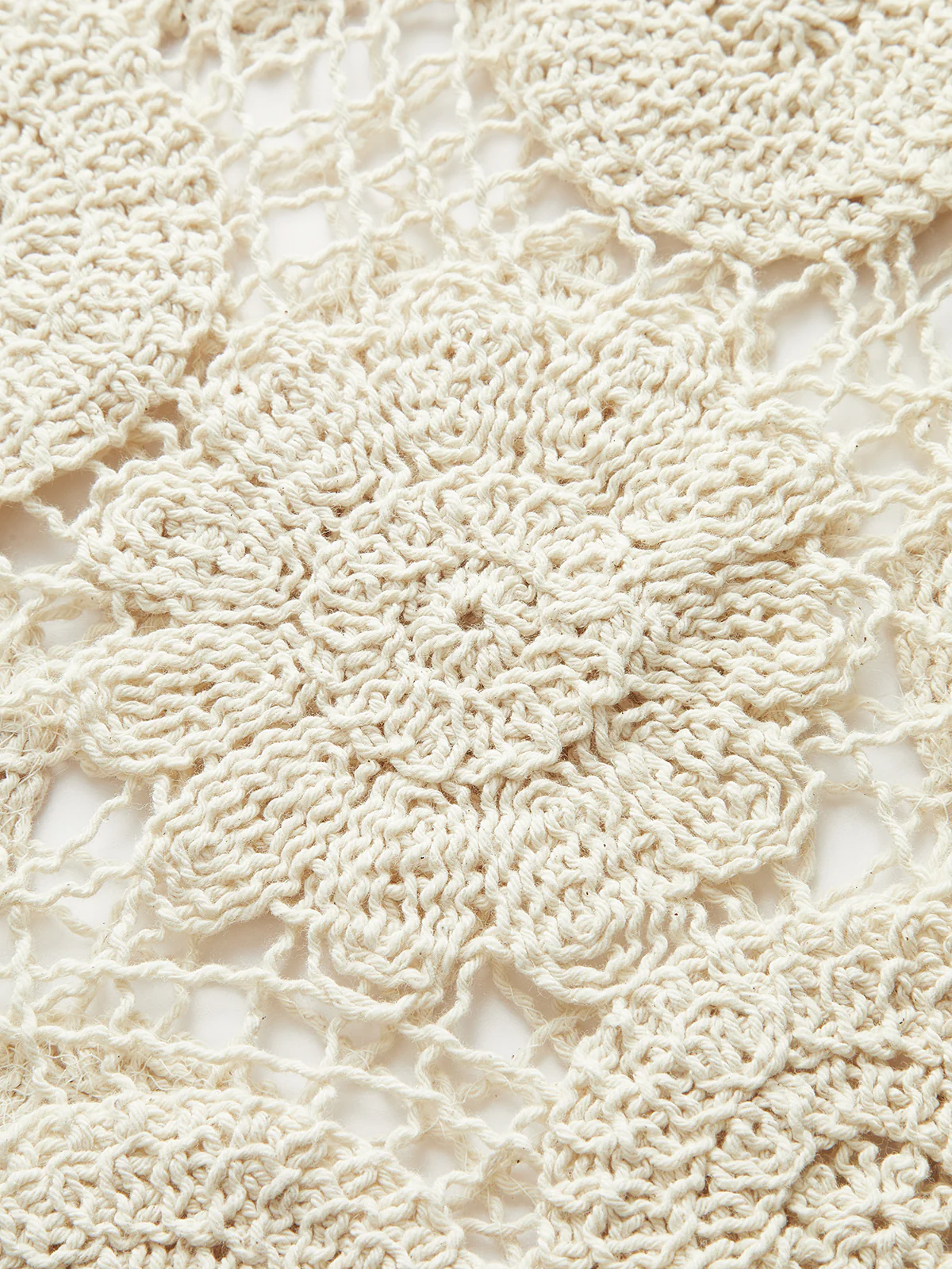 Sheer Sleeveless Cotton Sweater Vest - Wholesalesil