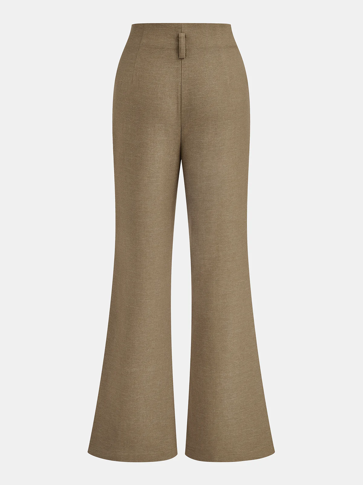 Two-Tone Paneled Flared Pants - Wholesalesil