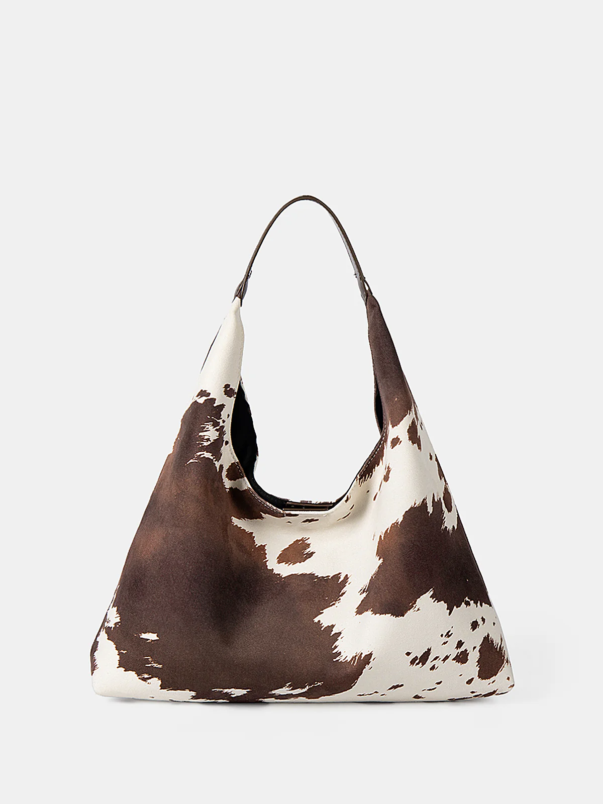 Cow Print Hobo Bag - Wholesalesil
