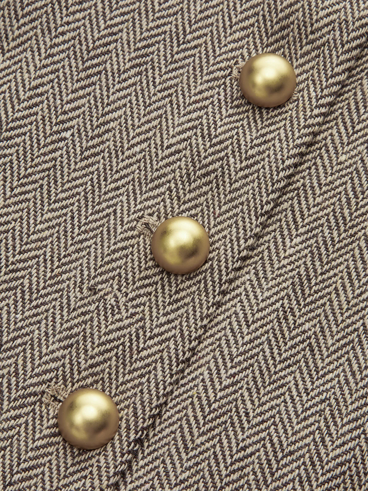 Snap Button Plaid Pleated Mini Dress - Wholesalesil