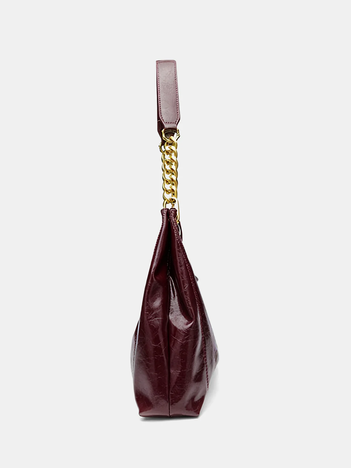 Chain Hobo Shoulder Bag - Wholesalesil