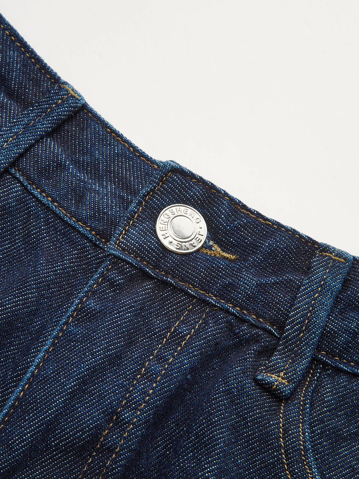 Mid-Waisted Denim Wide-Leg Jeans - Wholesalesil