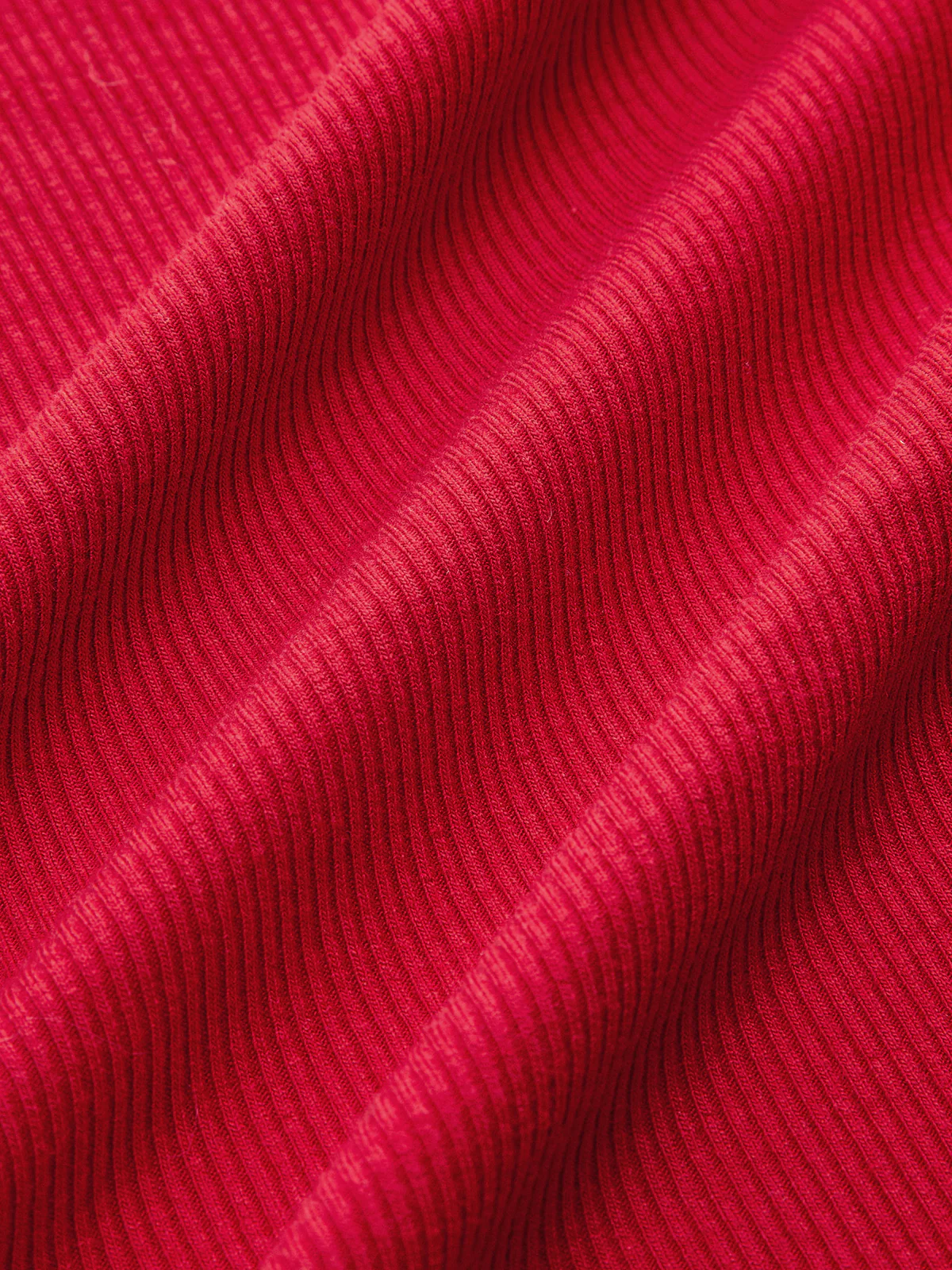 Asymmetric Seam Flared Sleeve Ribbed Knit Top - Wholesalesil