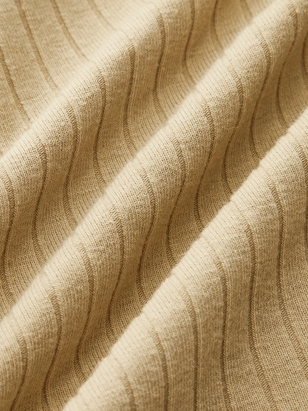 Ribbed Twist Front Long Sleeve Knit Top - Wholesalesil