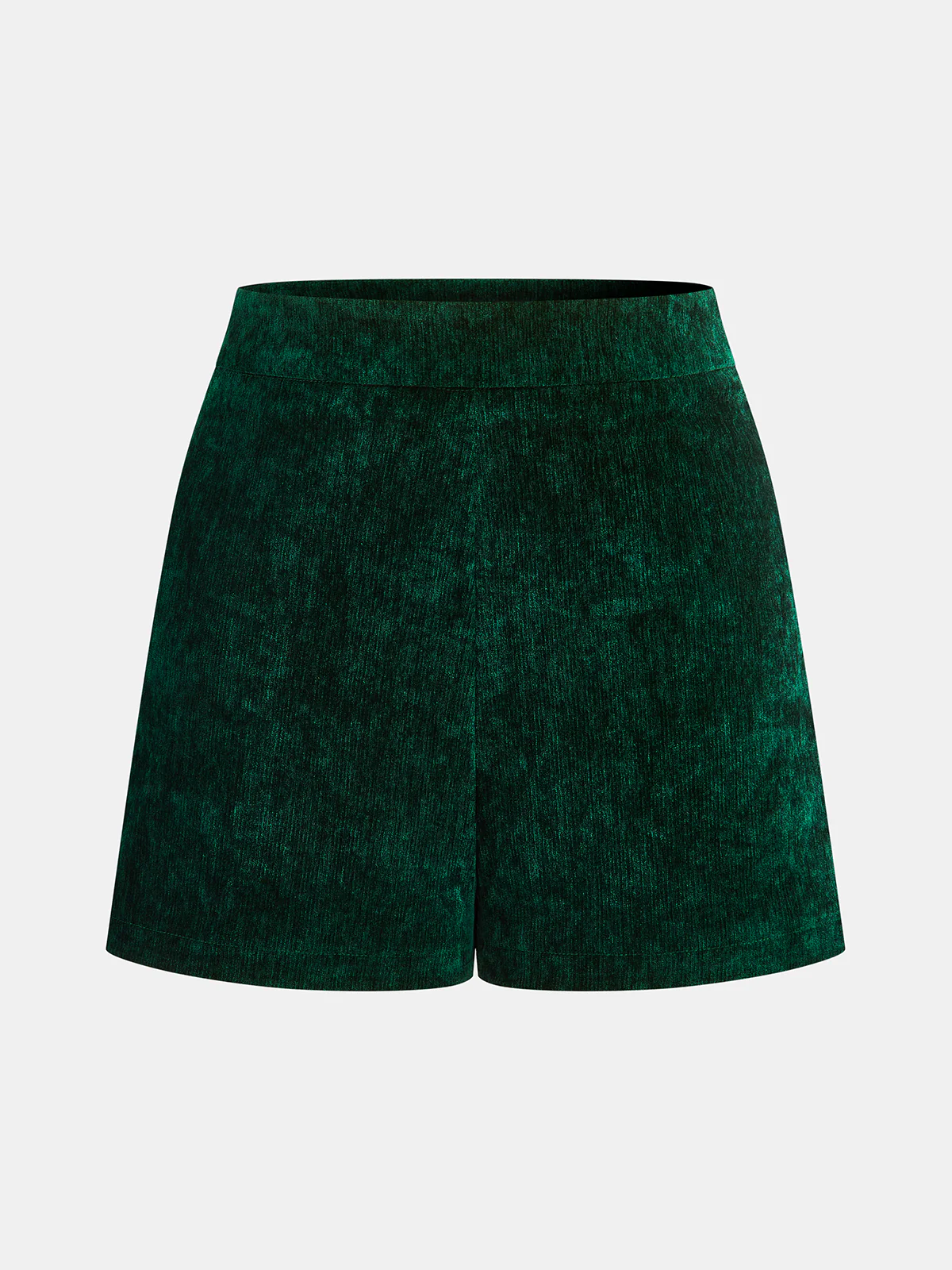 Velvet High-Waisted Shorts - Wholesalesil