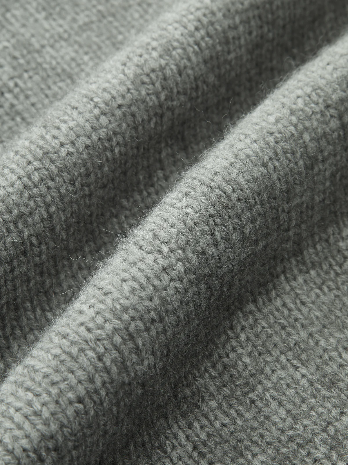 Lapel Zip-Up Knit Cardigan - Wholesalesil