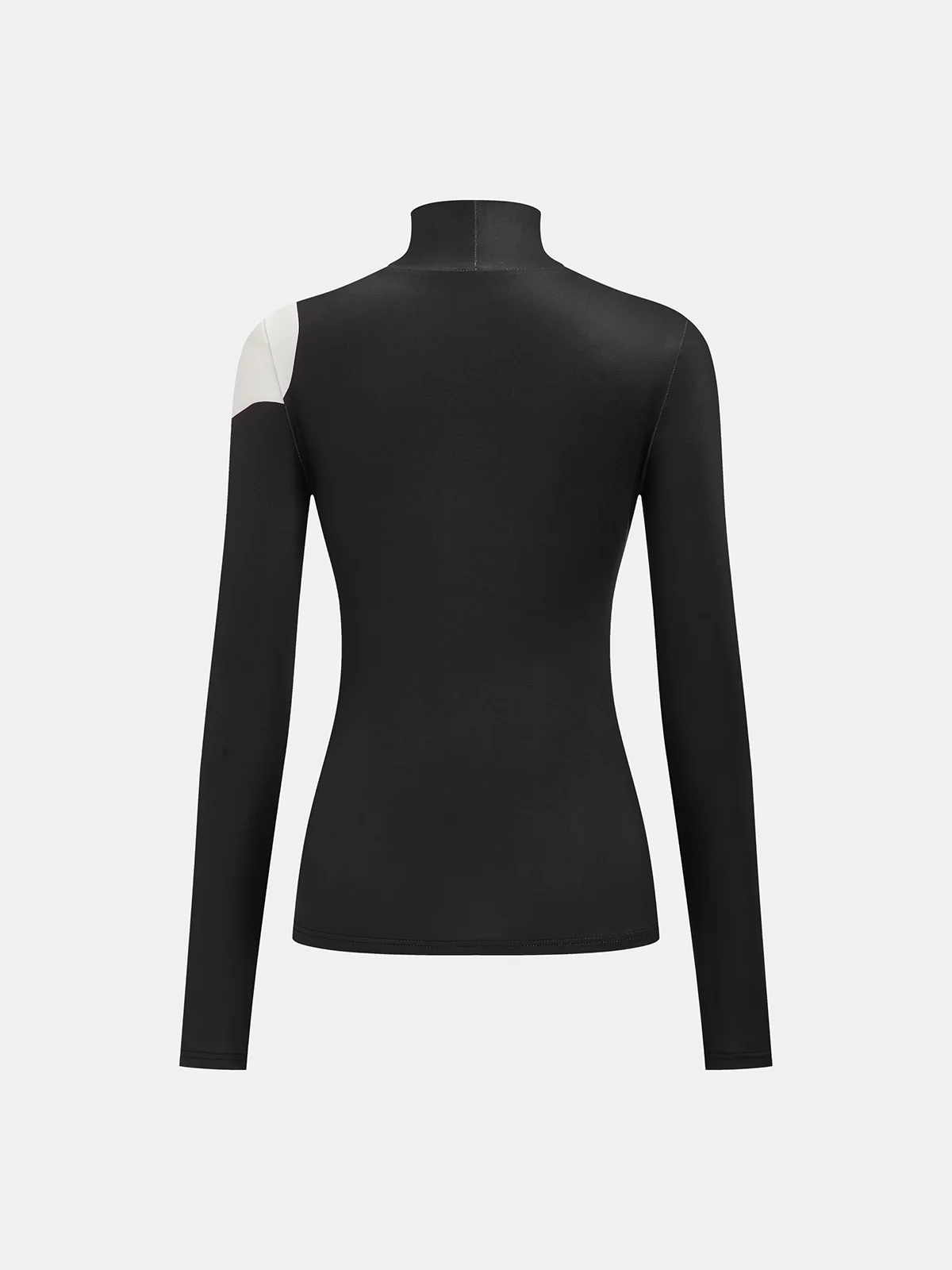 Floral Print Mock Neck Blouse - Wholesalesil