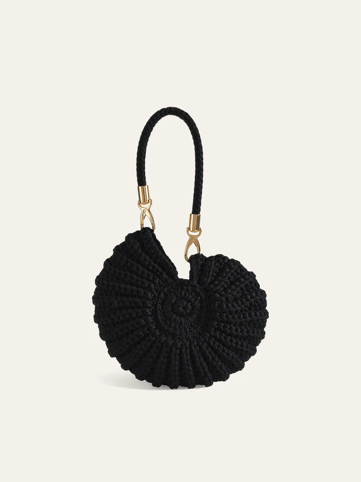 Crocheted Conch-Shaped Handbag - Wholesalesil