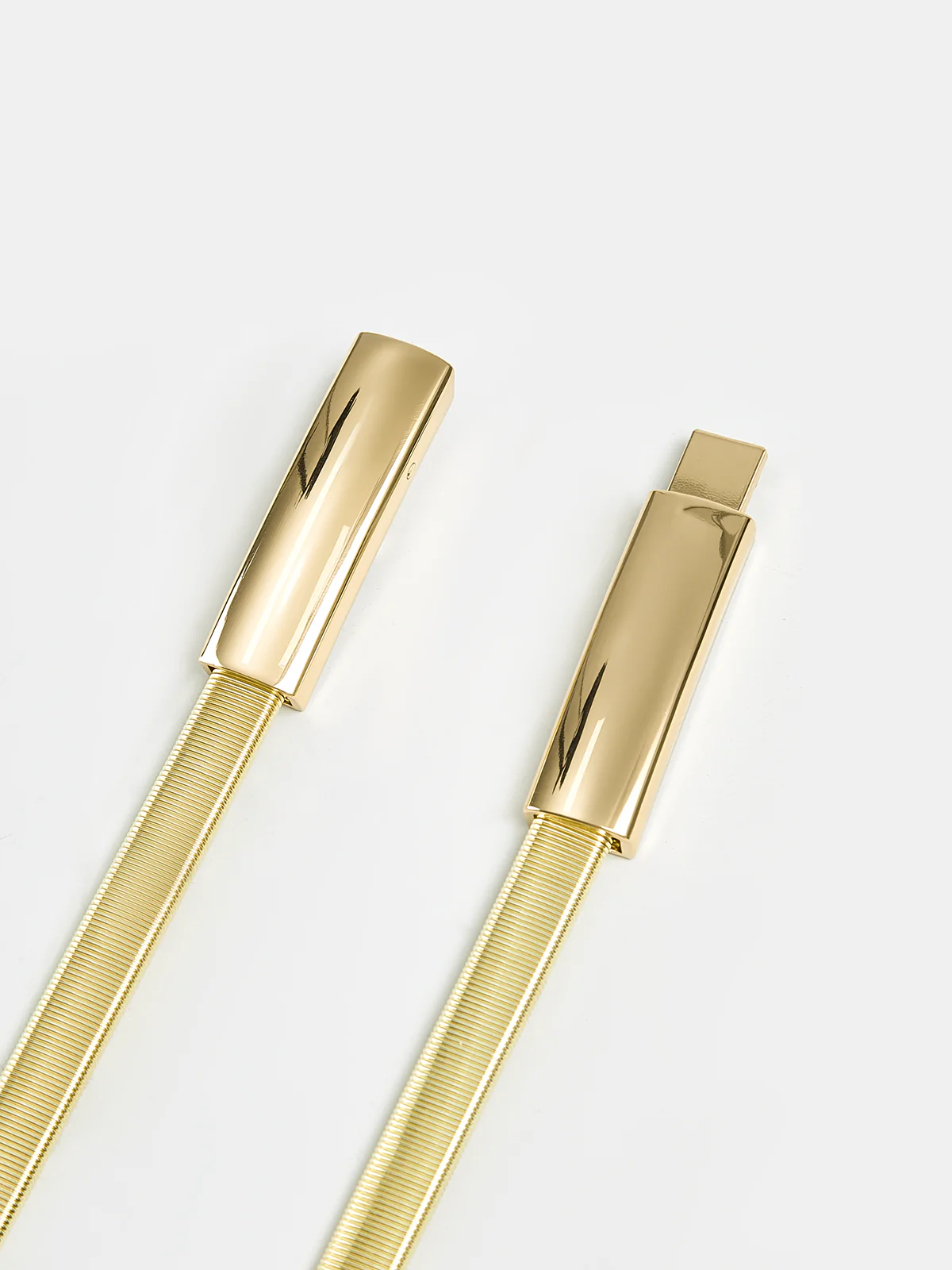 Alloy Buckle Elastic Waist Belt - Wholesalesil