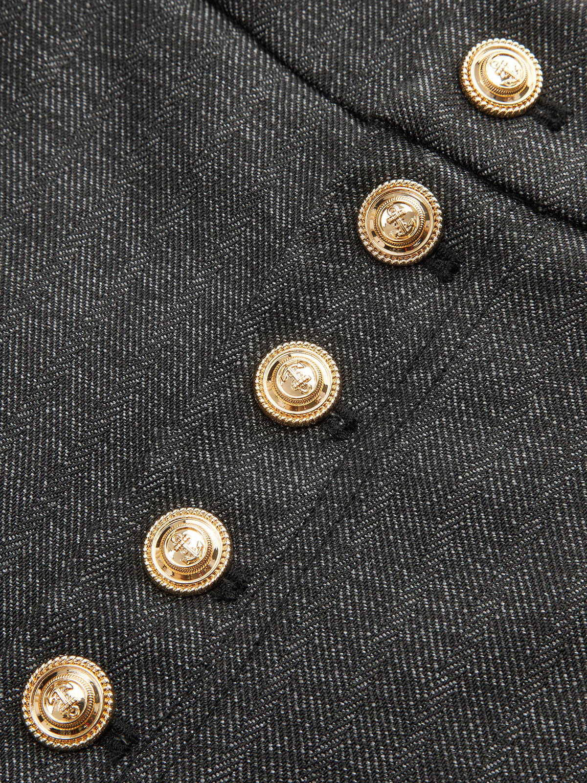 High-Waisted Button-Front Wide-Leg Pants - Wholesalesil