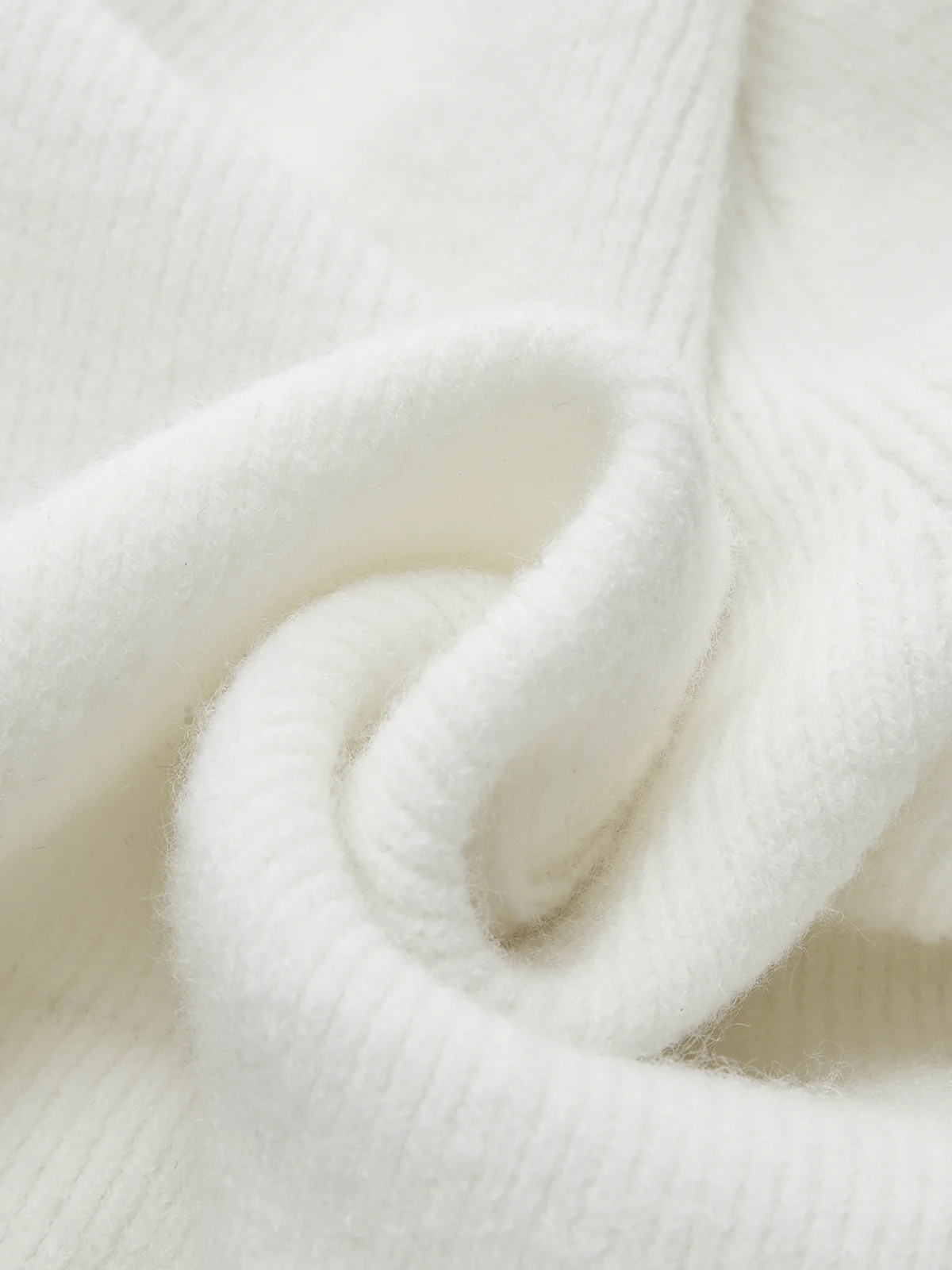 Contrast Trim Button Wool Blend Cardigan - Wholesalesil