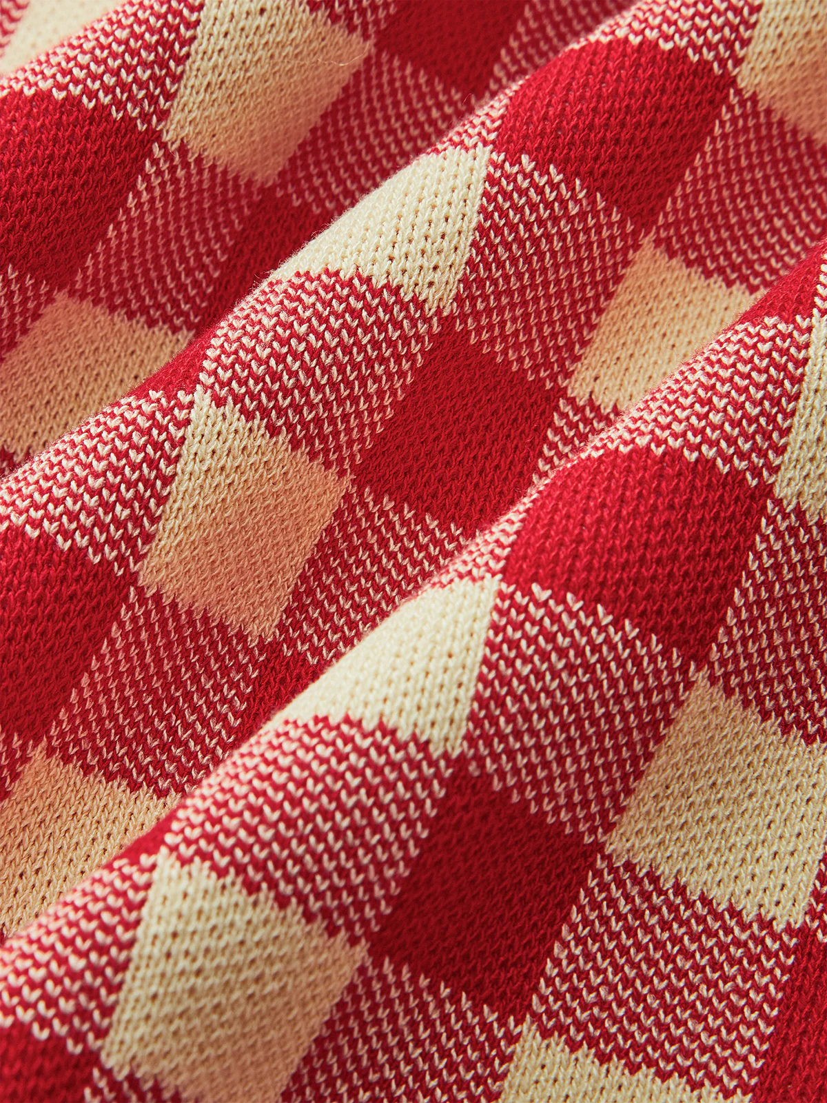 Gingham Print Pants Set - Wholesalesil