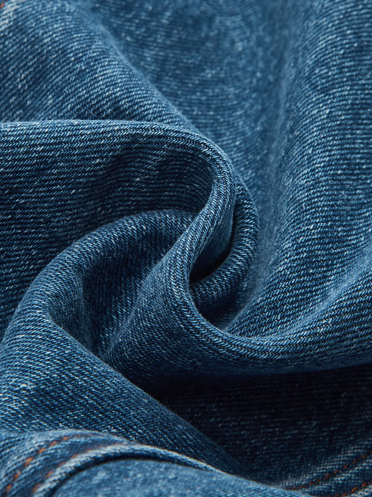 Denim Mid-Waist Wide-Leg Jeans - Wholesalesil