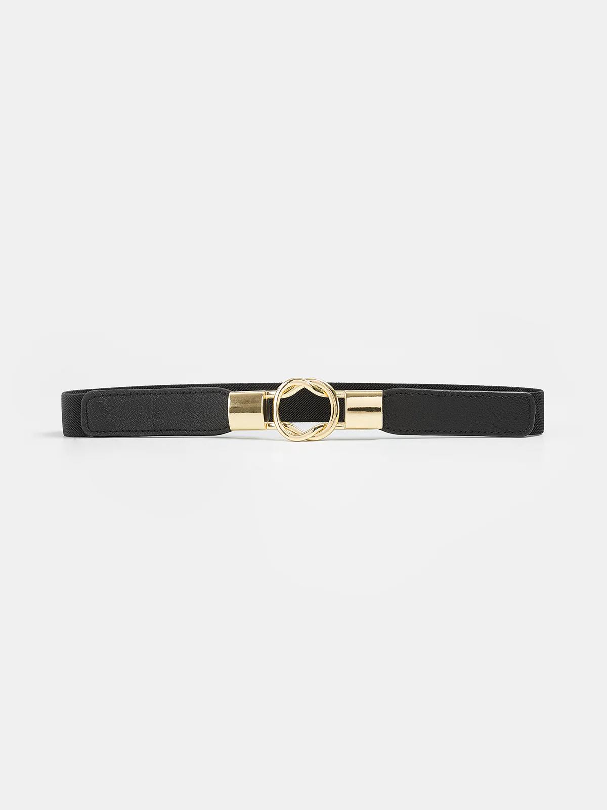 Interlocking Ring Buckle Elastic Belt - Wholesalesil