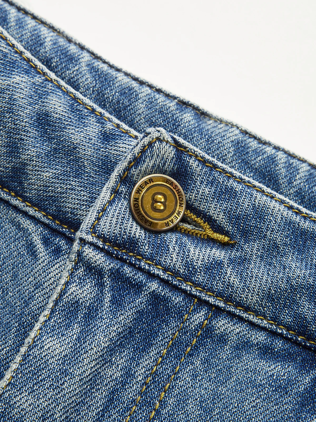 High-Waisted Wide-Leg Jeans - Wholesalesil