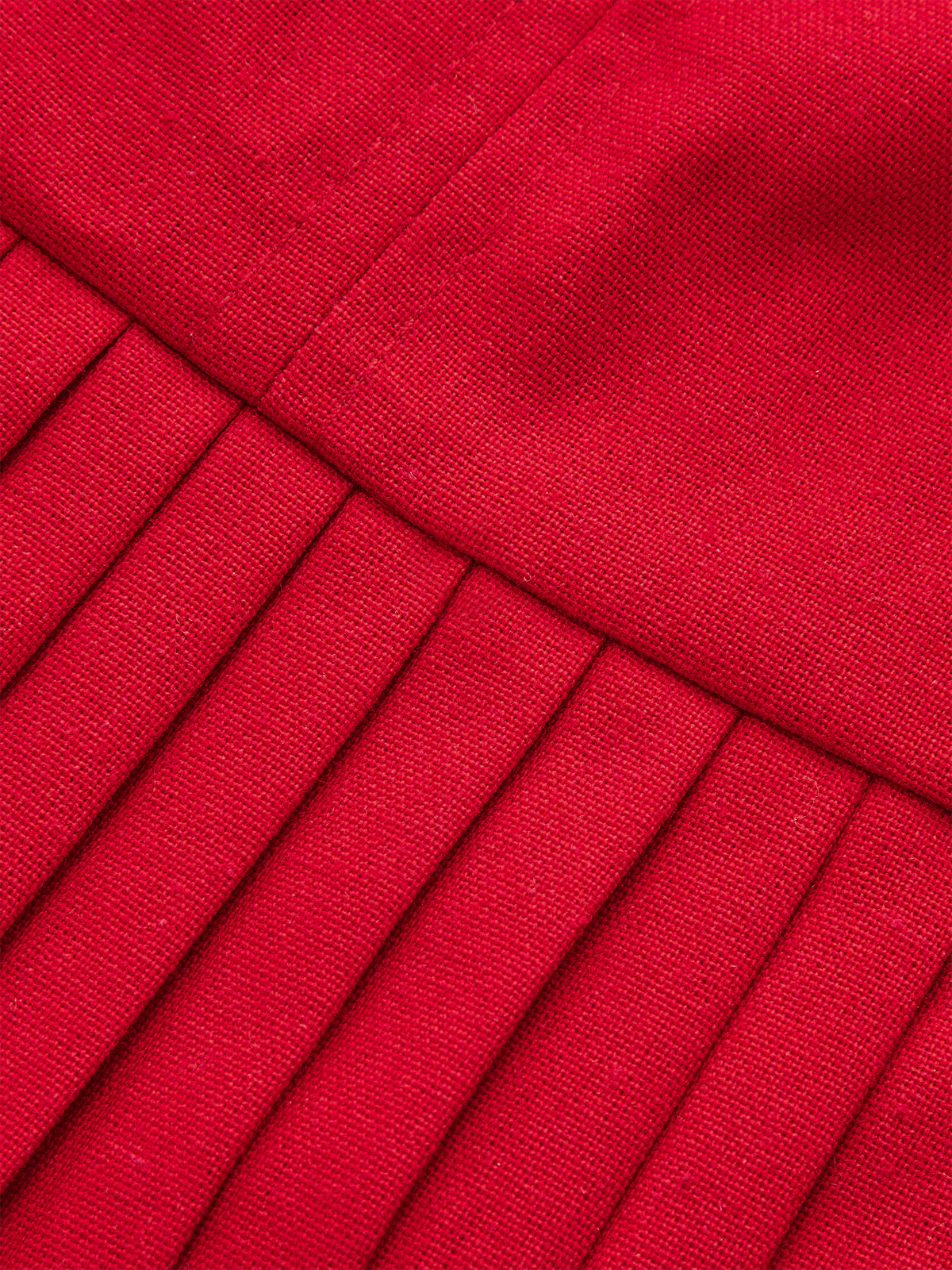 Shirt-Collar Pleated Dress with Belt - Wholesalesil