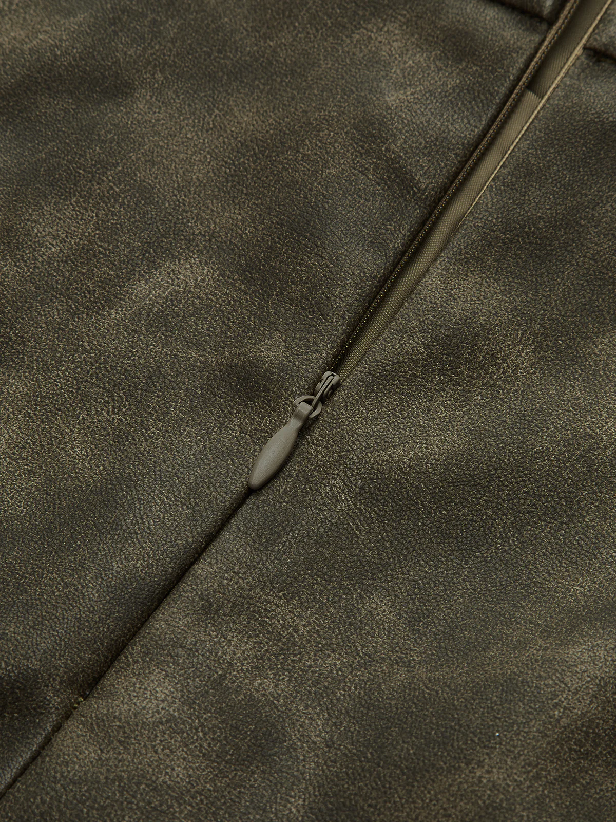 Faux Leather Pleated Shorts - Wholesalesil