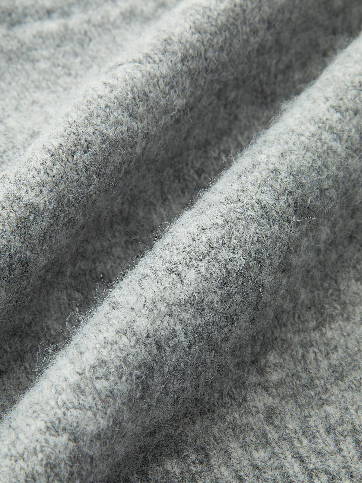 Metal Button Wool Blend Cardigan - Wholesalesil