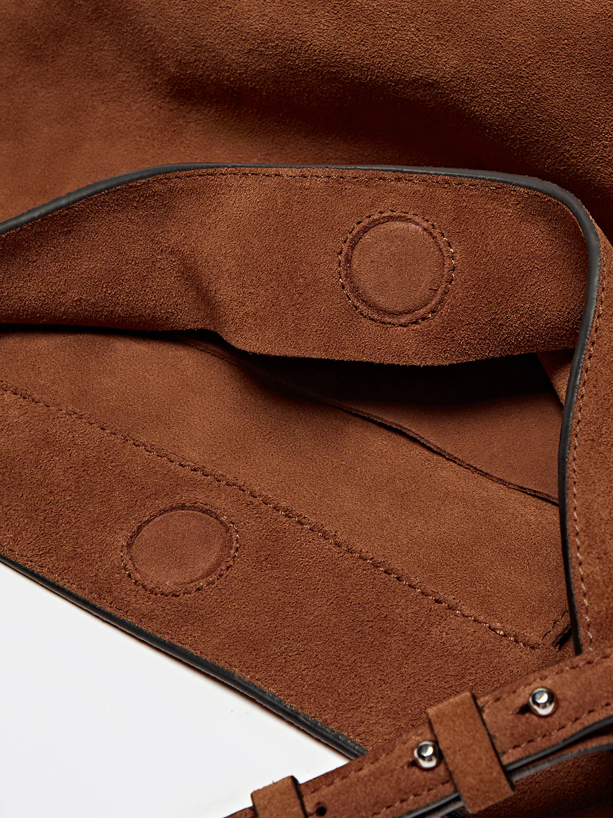 Faux Suede Slouchy Hobo Bag - Wholesalesil