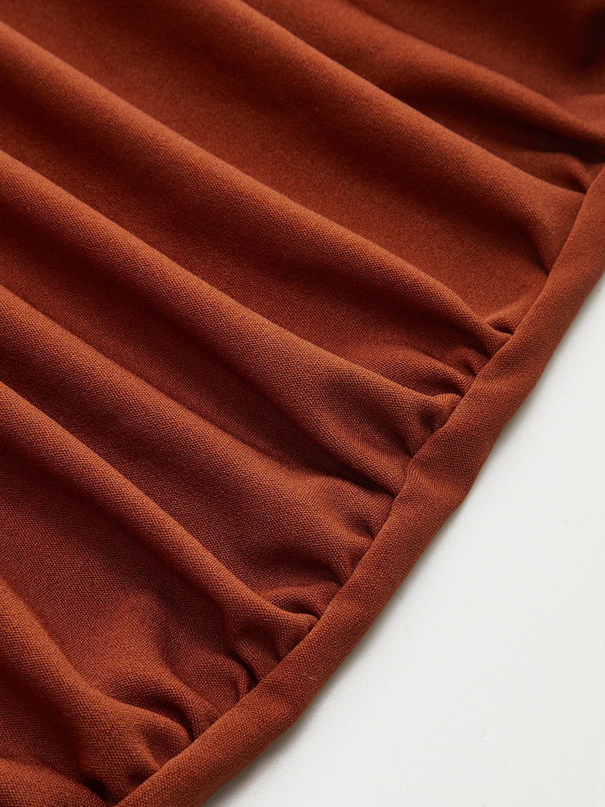 Ruched Long Sleeve Bodycon Dress - Wholesalesil