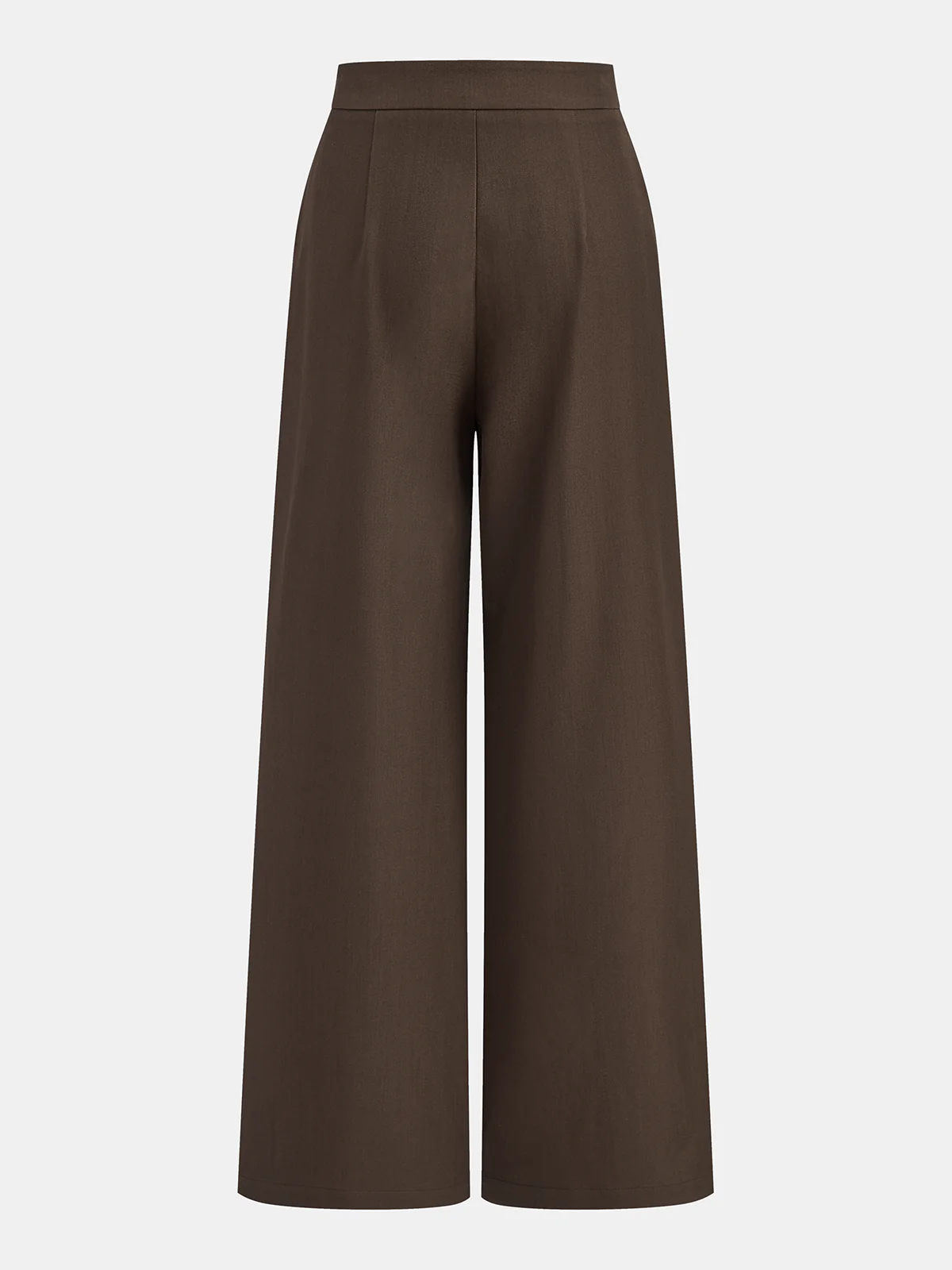 Chain Detail Wide-Leg Pants - Wholesalesil
