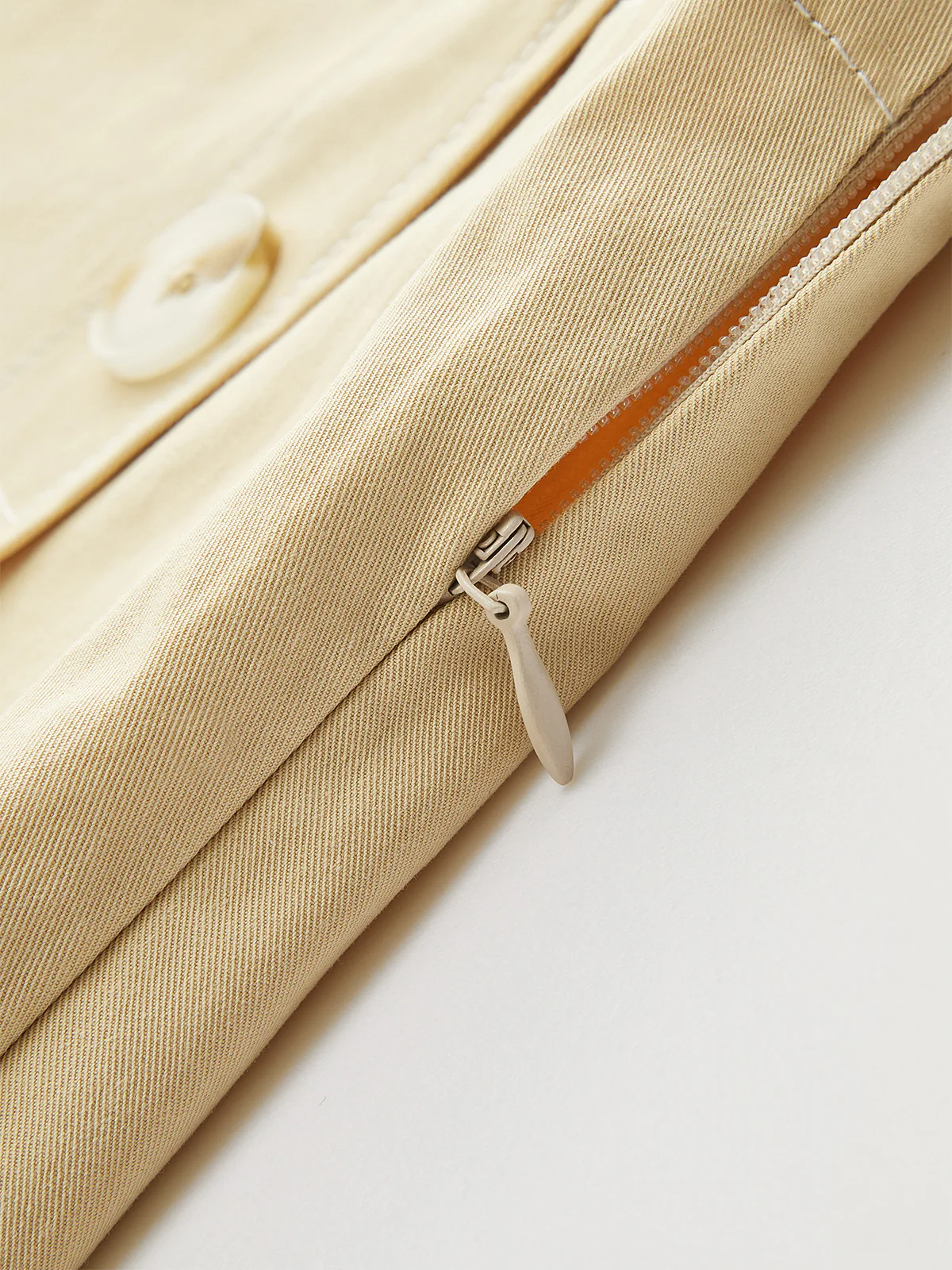 High-Waisted Button -Detail Wide-Leg Shorts - Wholesalesil