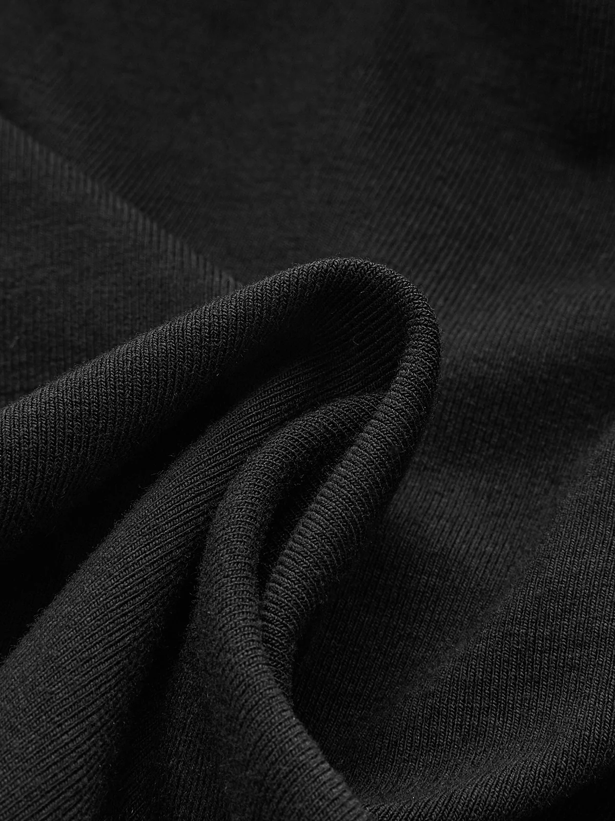 Metal Detail Mock Neck Long Sleeve T-Shirt - Wholesalesil