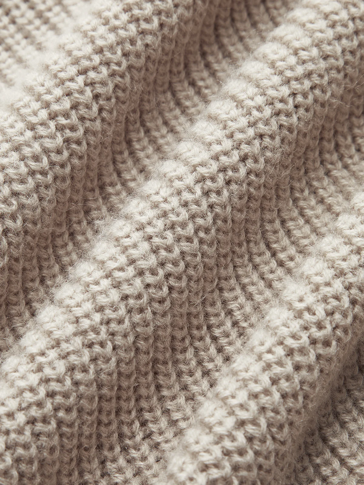 Tie Neck Contrast Trim Wool Blend Cardigan - Wholesalesil