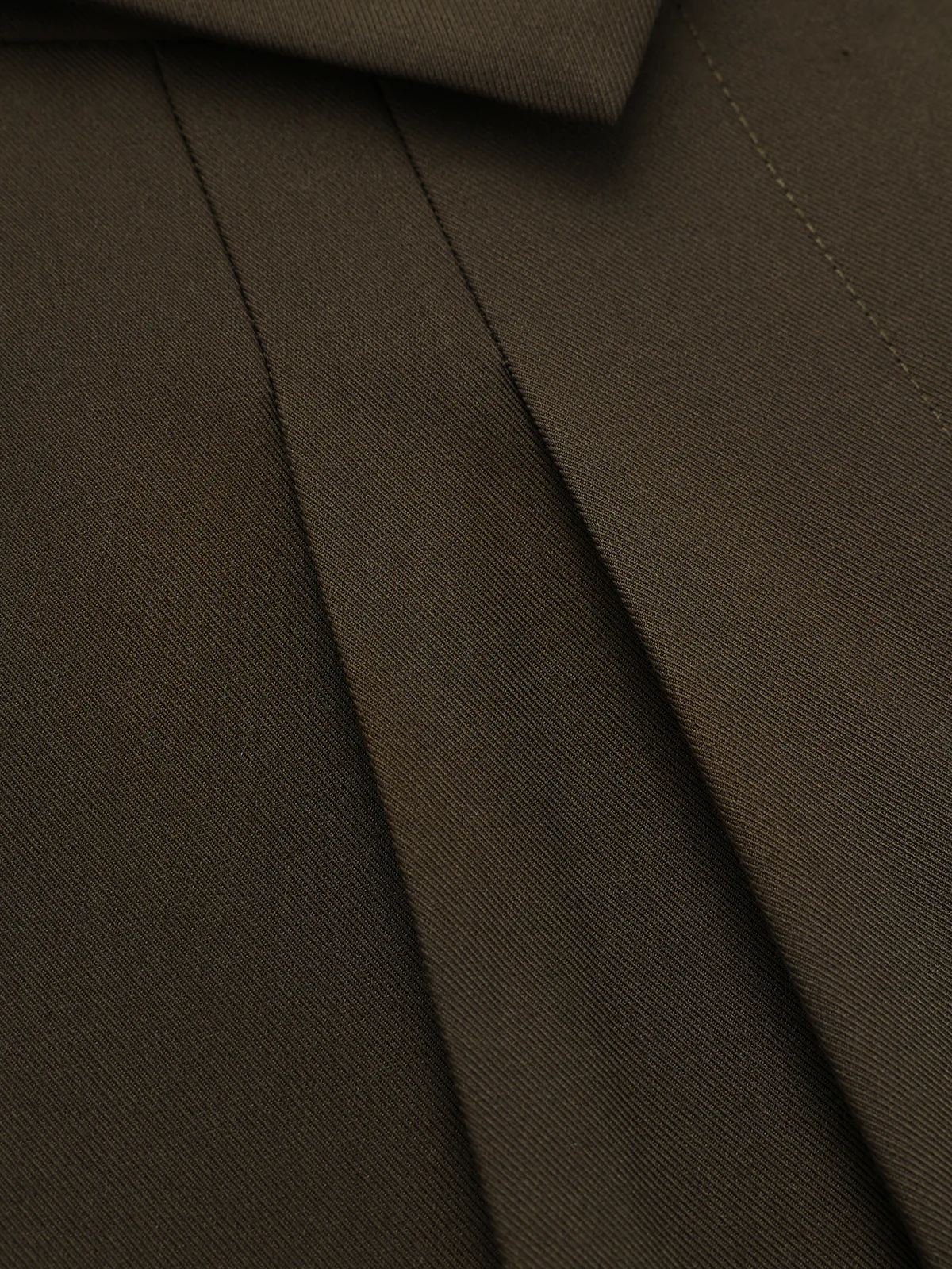 Fold-Over Waistband Straight-Leg Pants - Wholesalesil