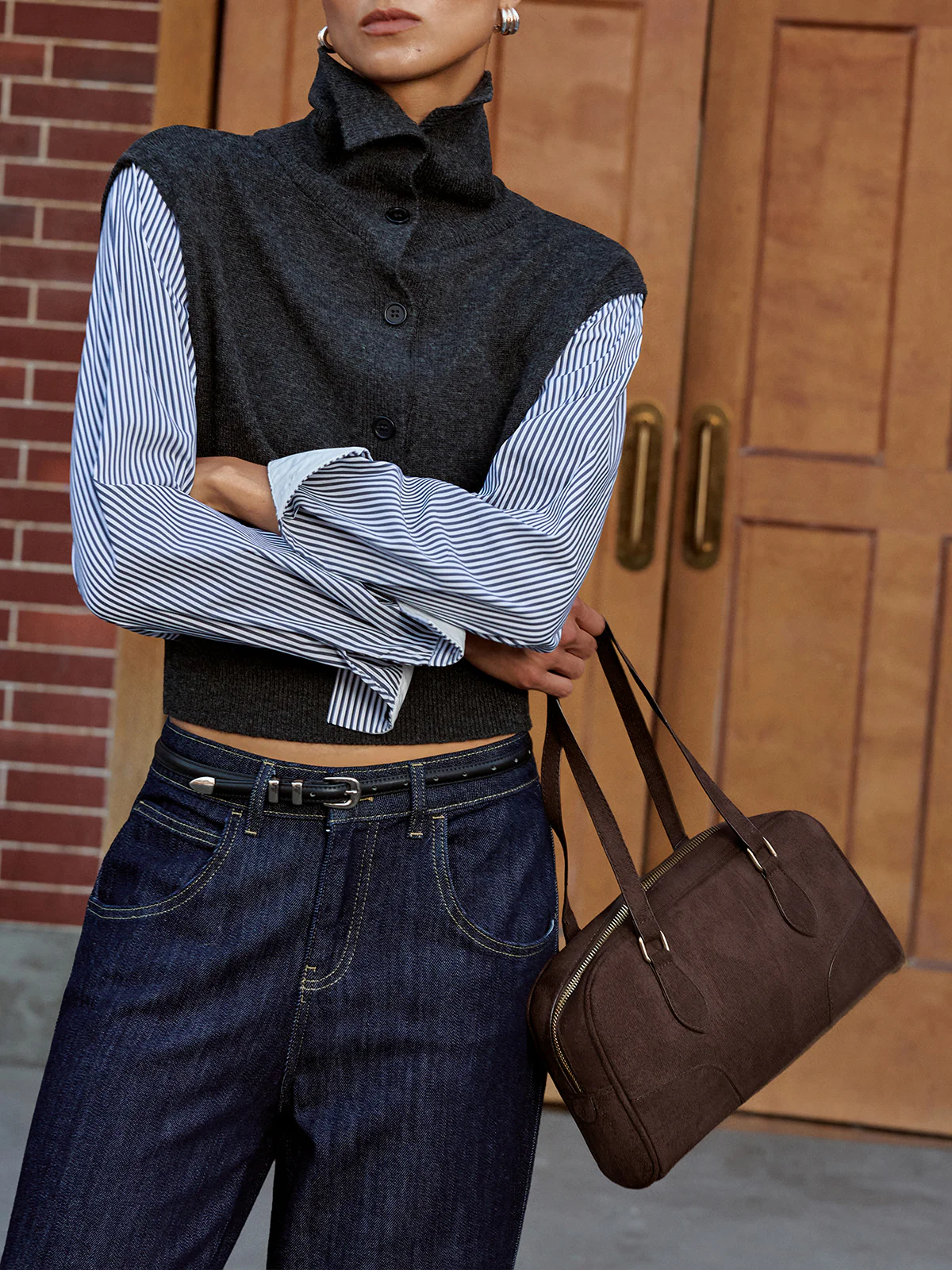 Retro Suede Handbag - Wholesalesil