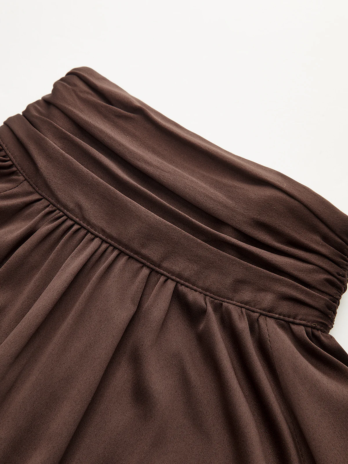 Satin Turtleneck Bodysuit - Wholesalesil