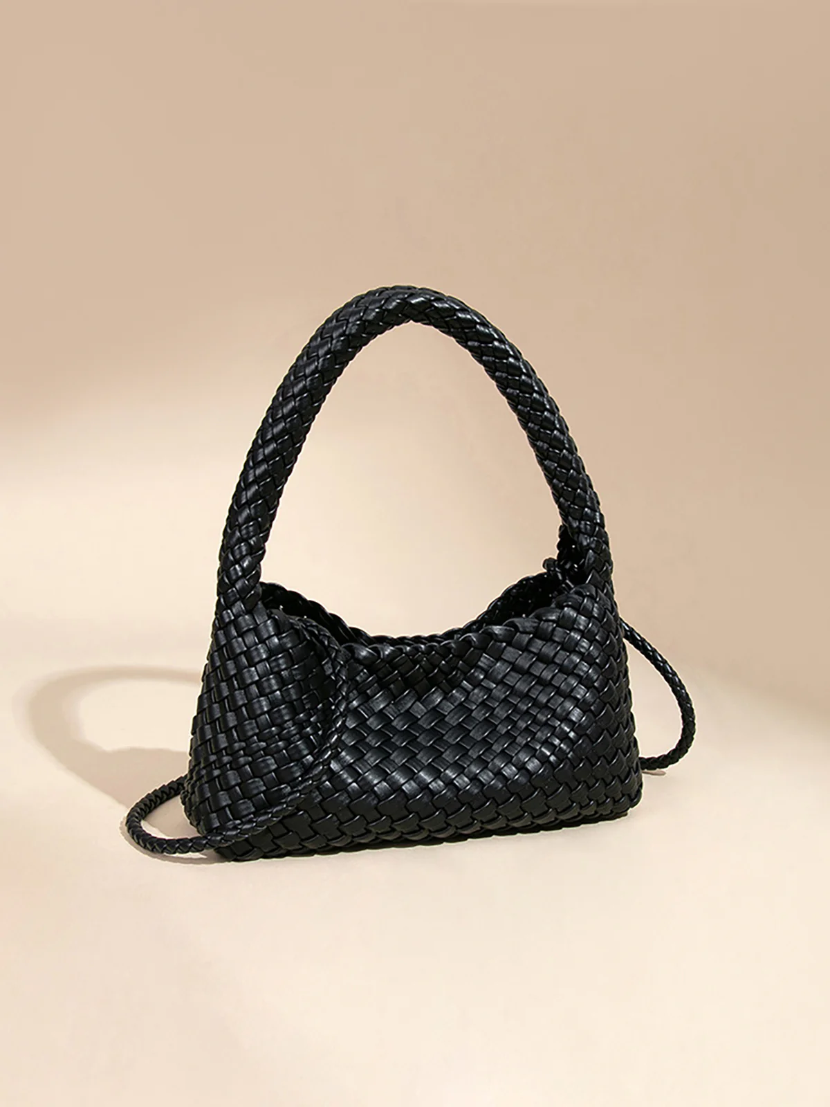 Woven PU Leather Bag - Wholesalesil
