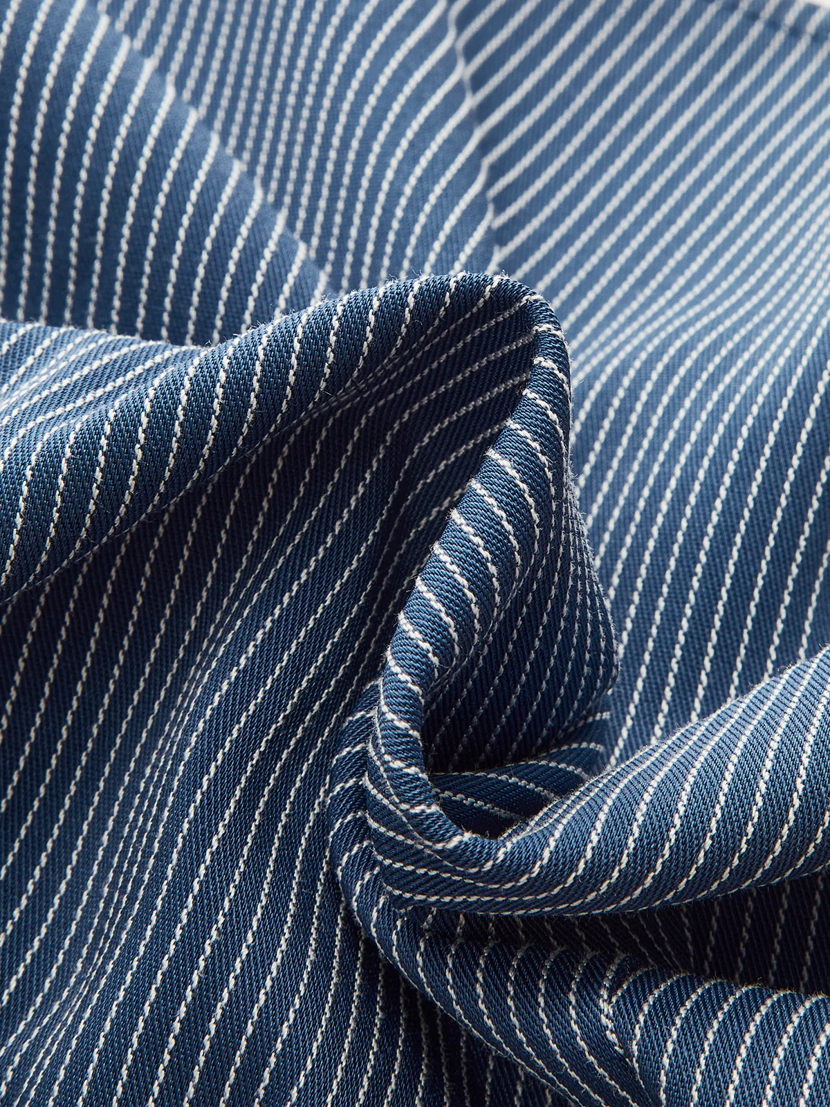 Striped Tie-Front V-Neck Peplum Blouse - Wholesalesil