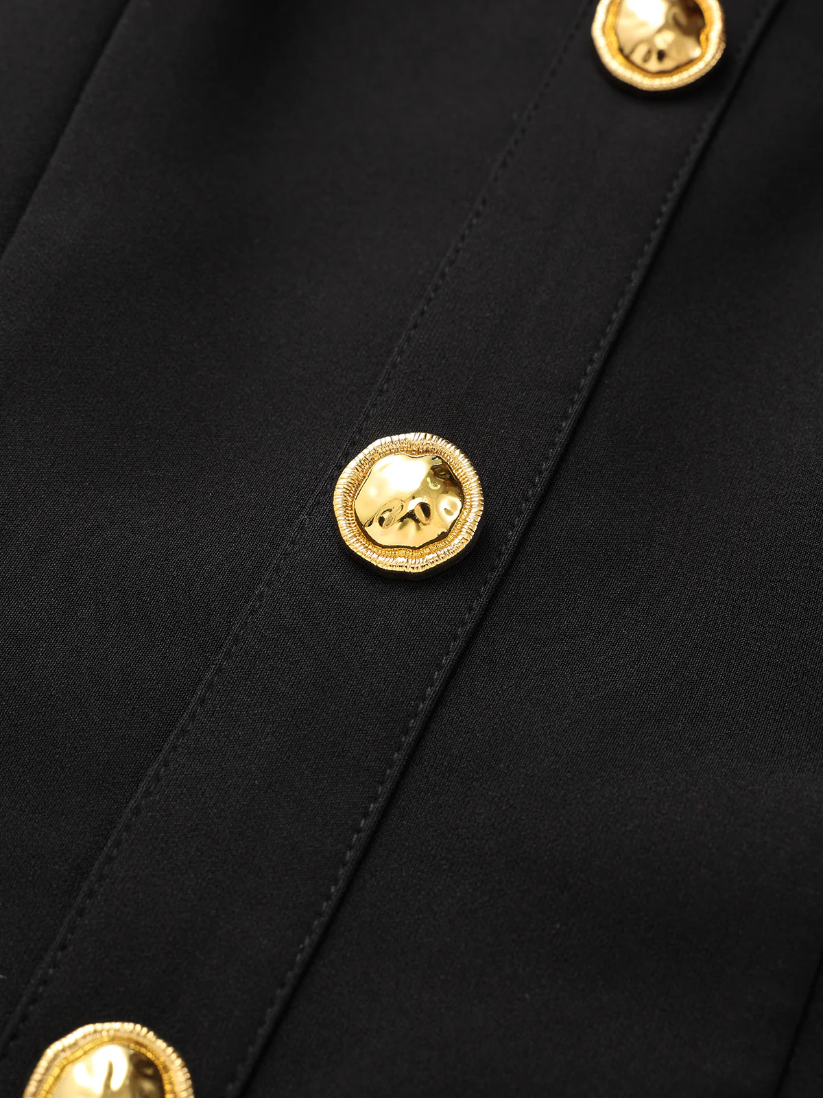 Pleated Panel Collared Sleeveless Mini Dress - Wholesalesil