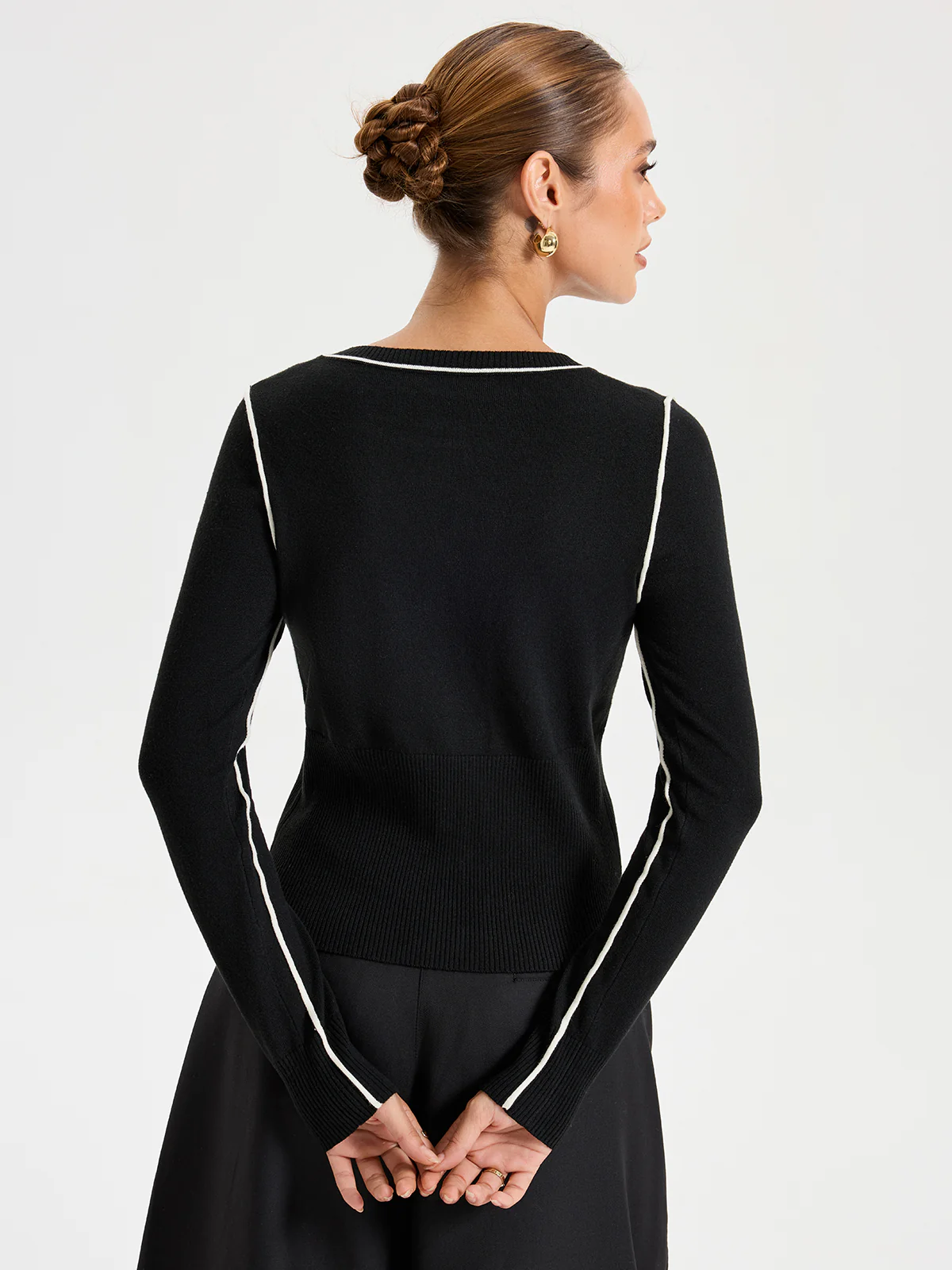 Fine Line Cardigan - Wholesalesil