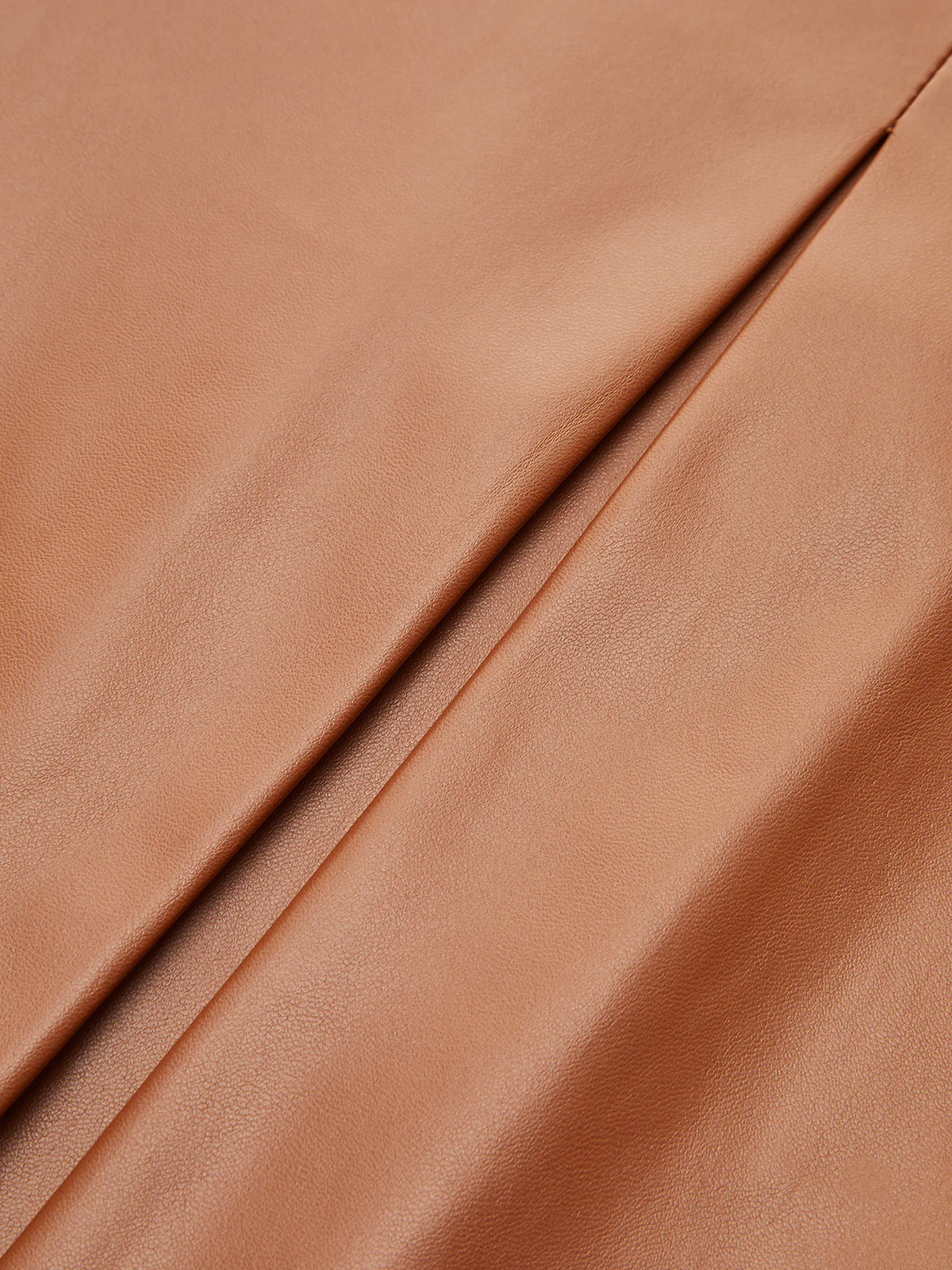 Pleated Fuax Leather Shorts - Wholesalesil