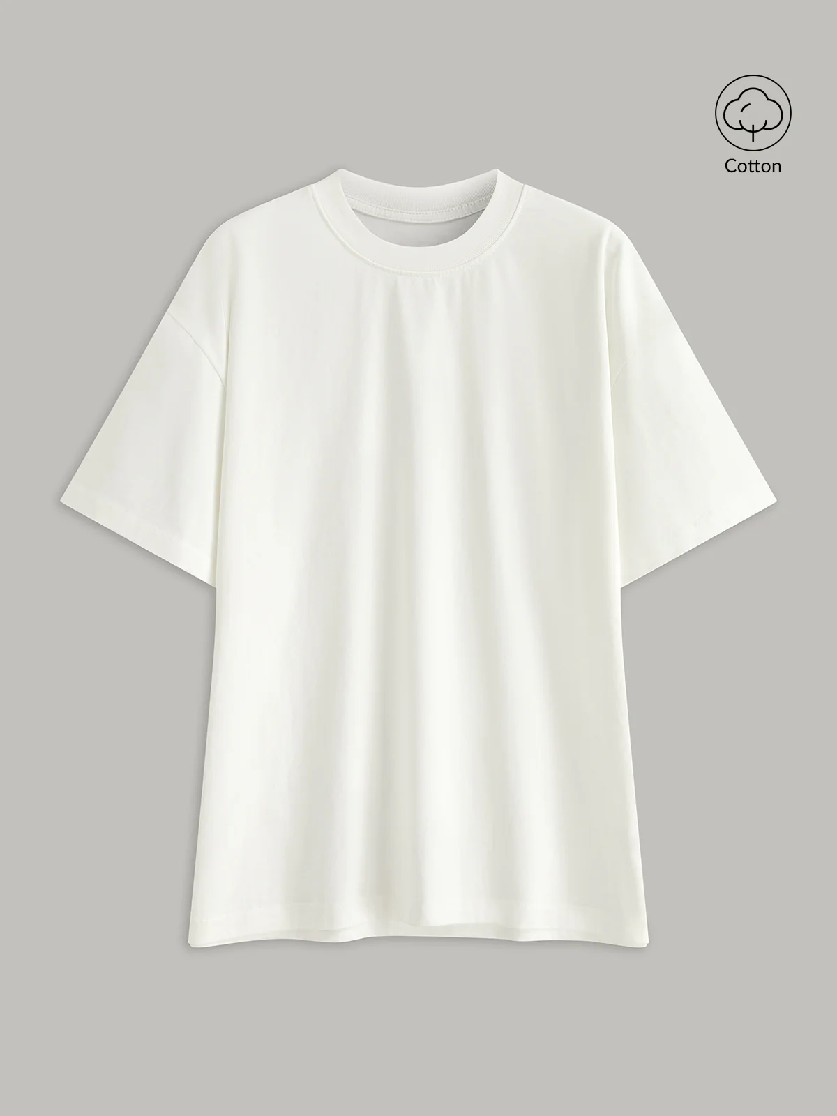 Basic Cotton Oversized T-Shirt - Wholesalesil