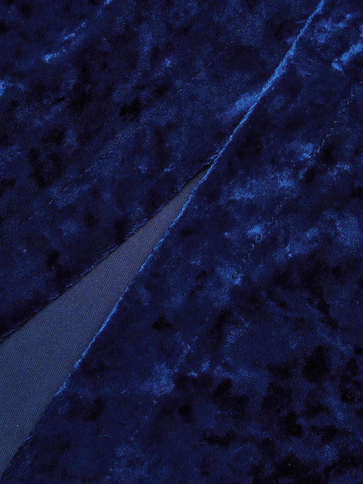 Metal Button Ruched Velvet Maxi Dress - Wholesalesil