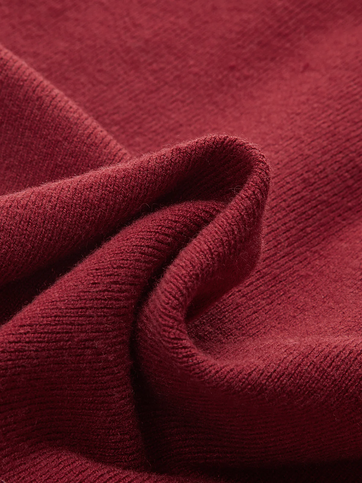 Polo Collar Buttoned Knit Sweater - Wholesalesil