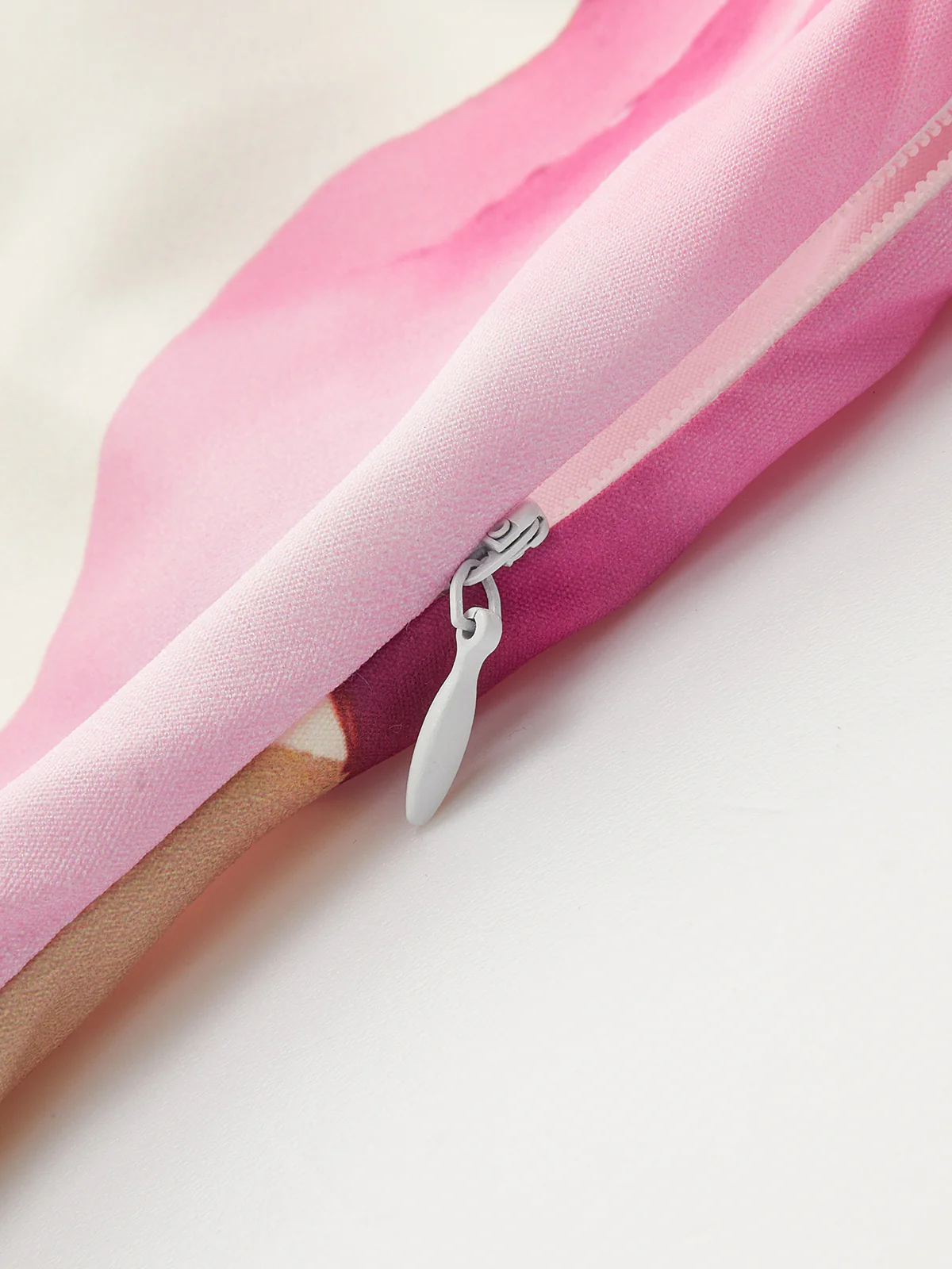 Asymmetric One-Shoulder Floral Print Maxi Dress - Wholesalesil