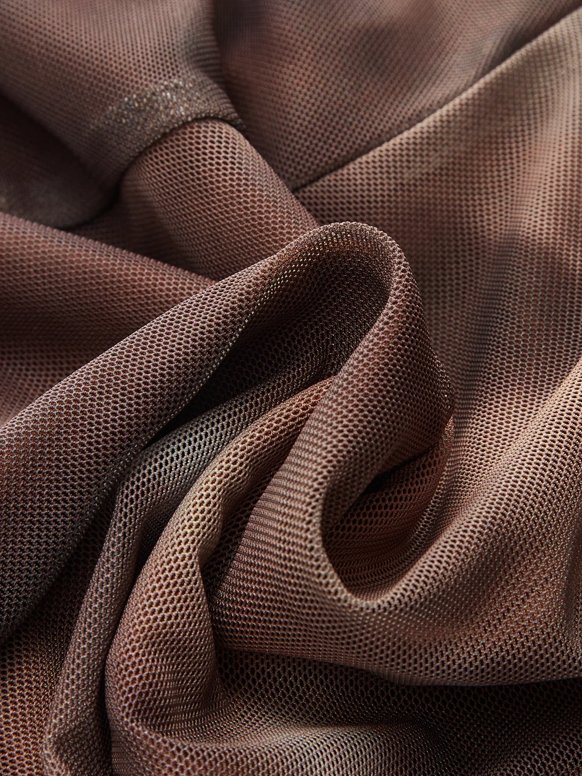 Tie-Dye Print Flared Sleeve Ruched Mini Dress - Wholesalesil