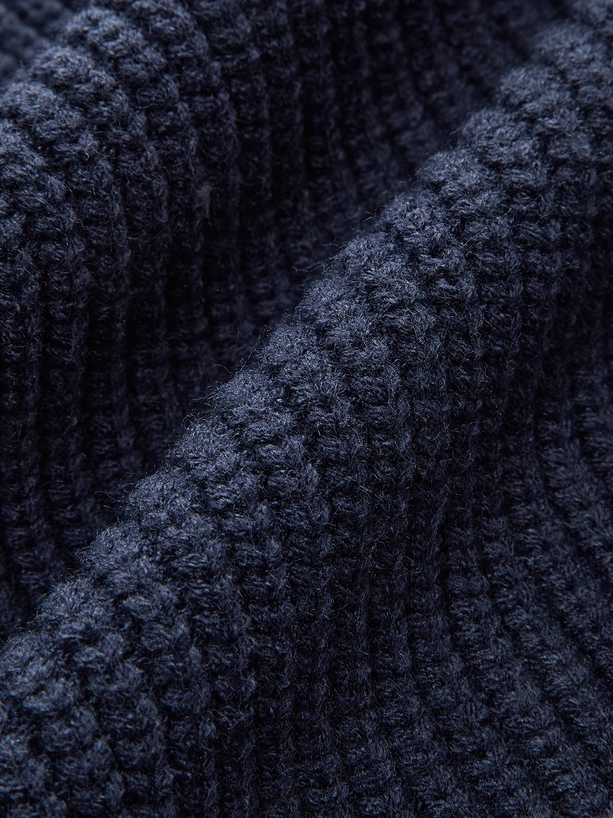 Asymmetric Zip Denim Panel Knit Cardigan - Wholesalesil