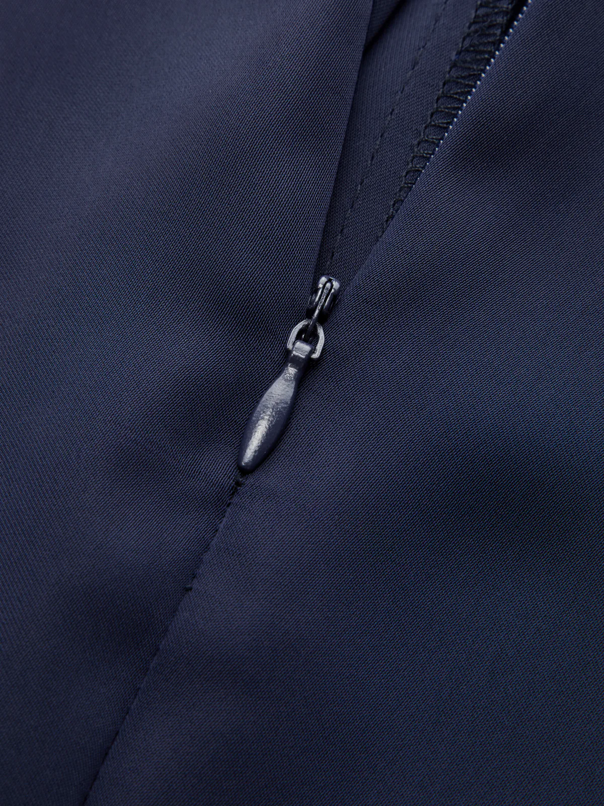 Twisted Mock Neck Long-Sleeve Satin Bodysuit - Wholesalesil