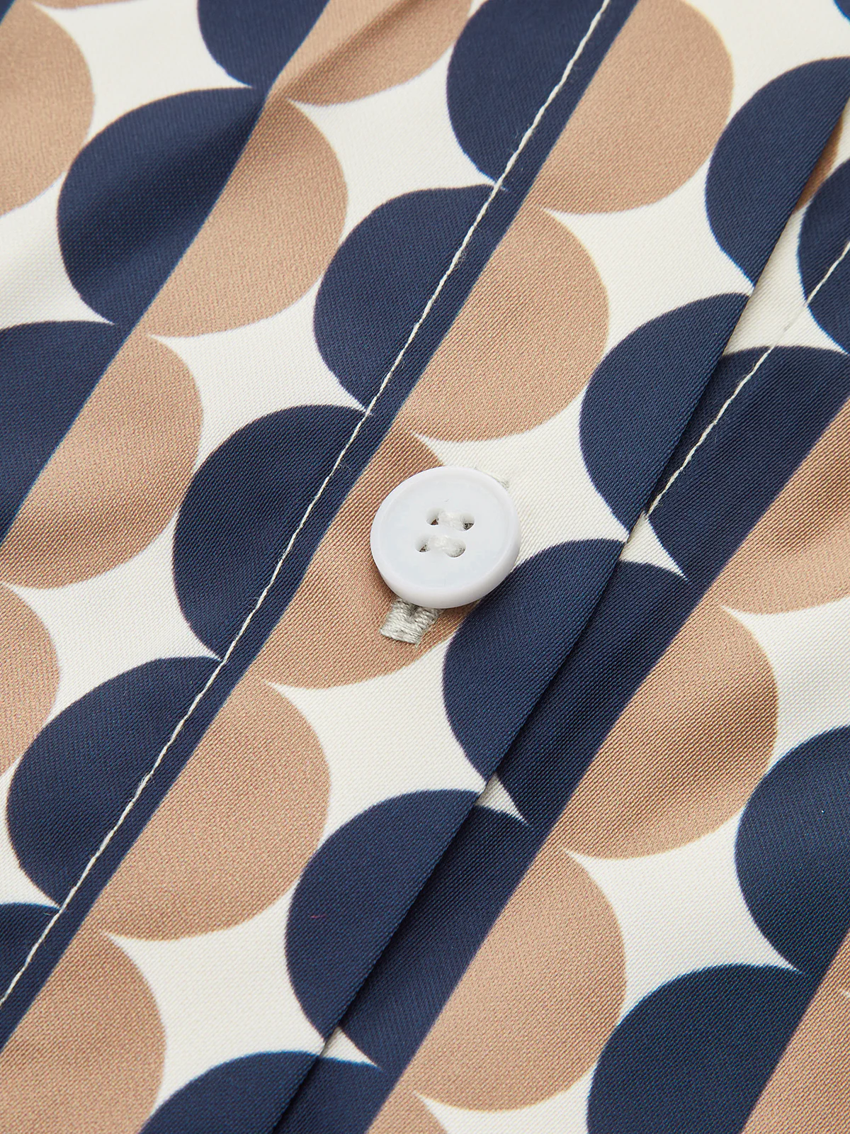 Polka Dot Tie-Neck Maxi Dress - Wholesalesil