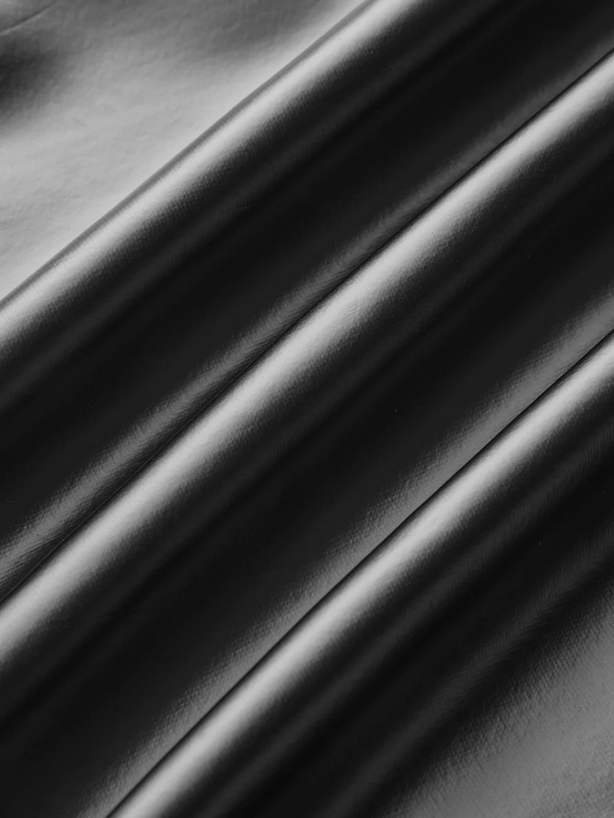 Faux Leather Paneled Knit Long Sleeve Mini Dress - Wholesalesil