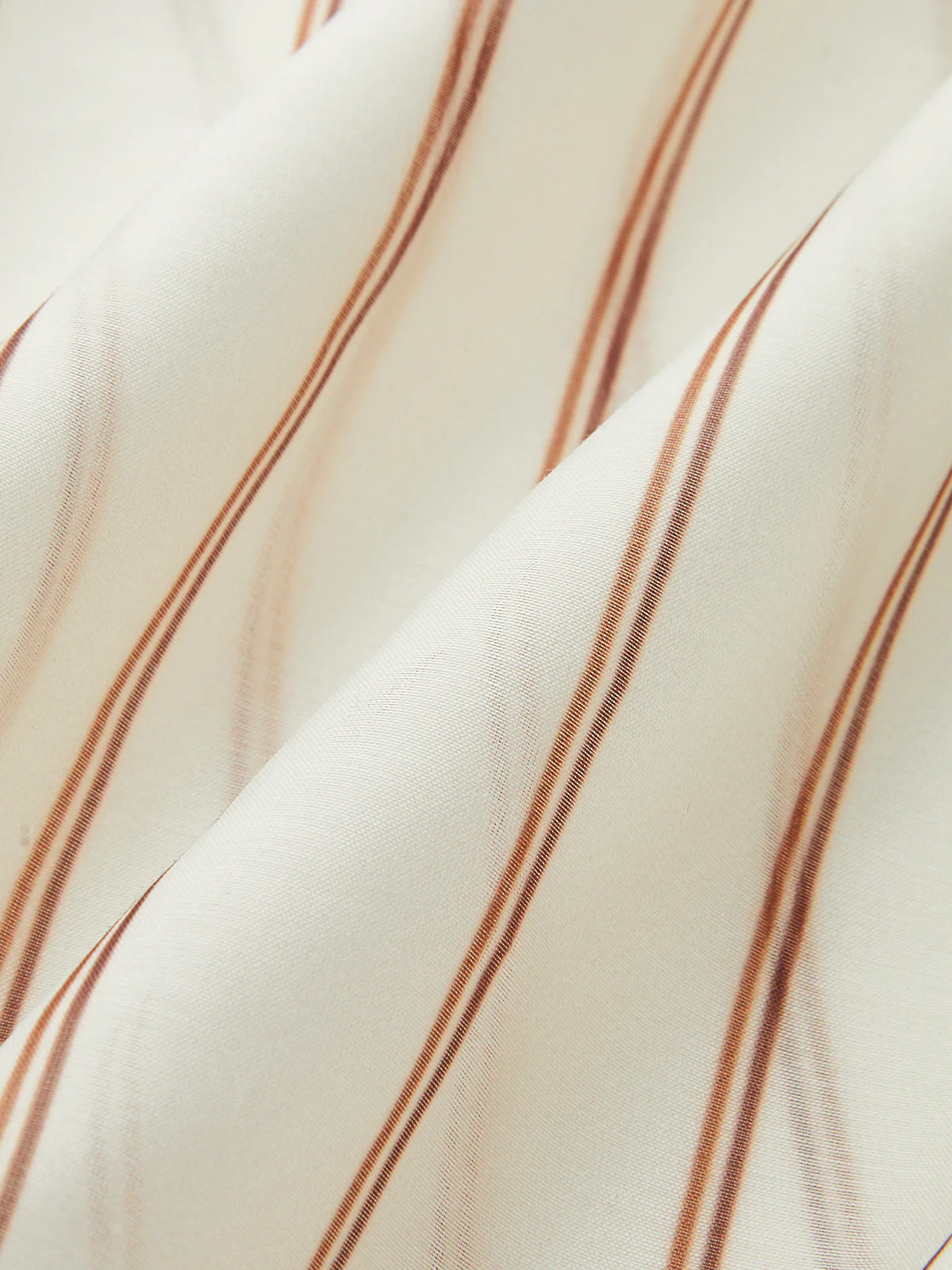 Stripe Cropped Shirt (Semi-Sheer) - Wholesalesil